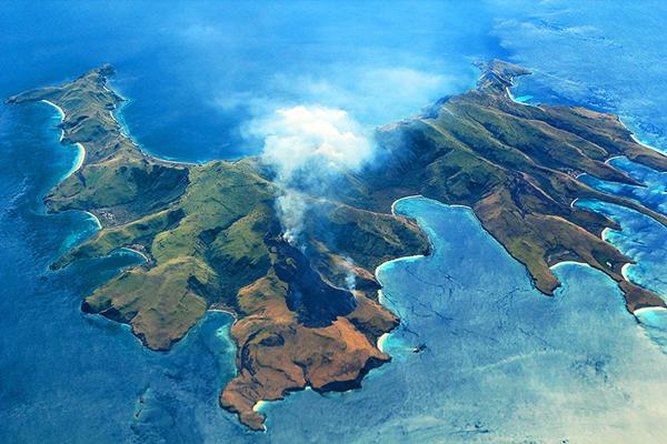 Kysten ved Sumbawa