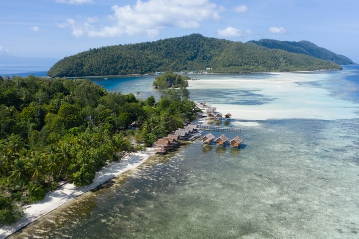 Raja Ampat Homestays i Dampier-strædet